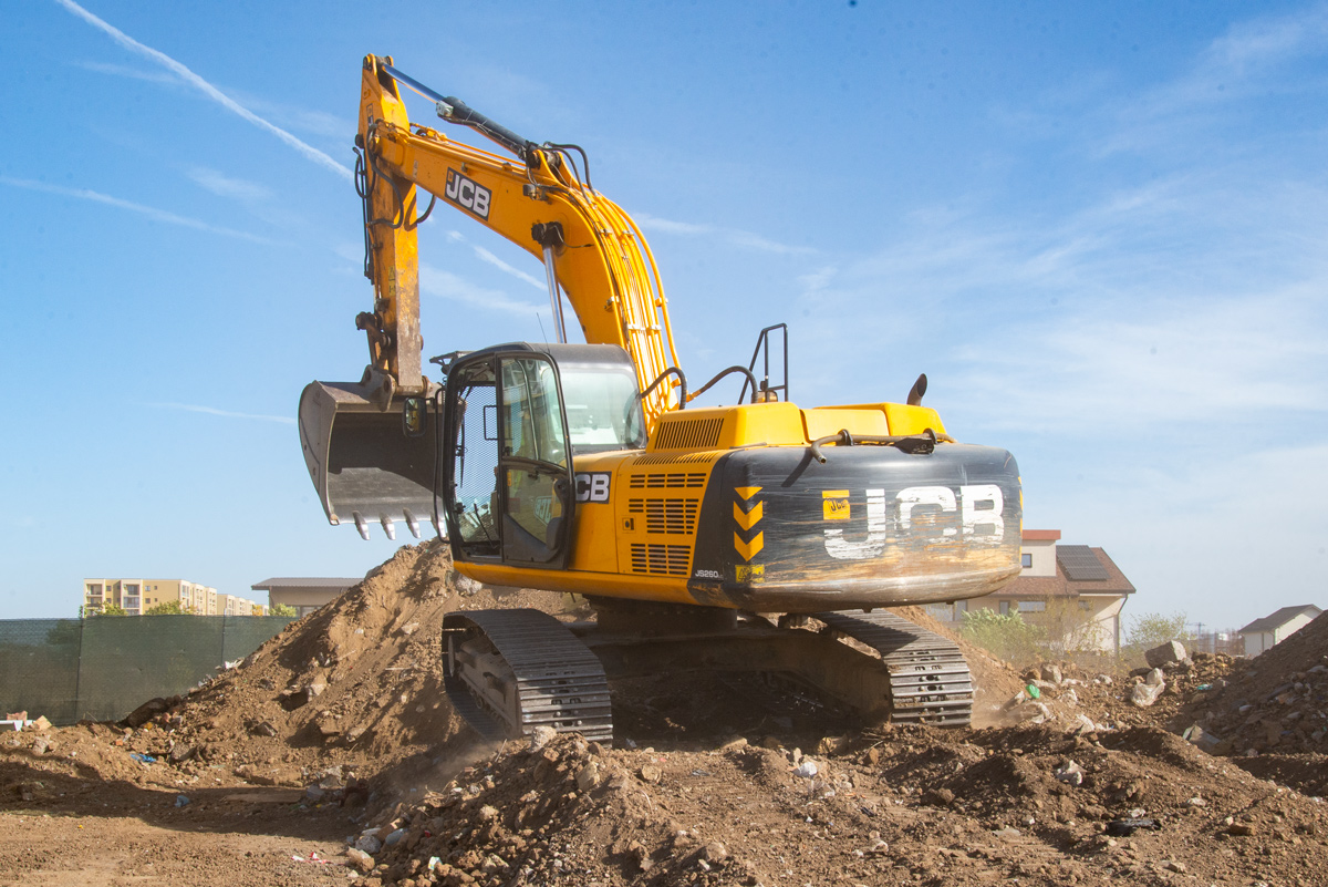 Lucrari excavare Kaufland Militari